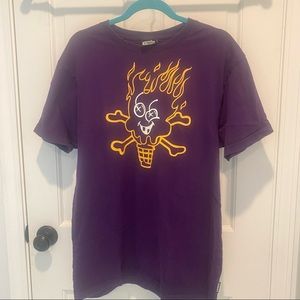 Mens Icecream brand XL Plum T-Shirt